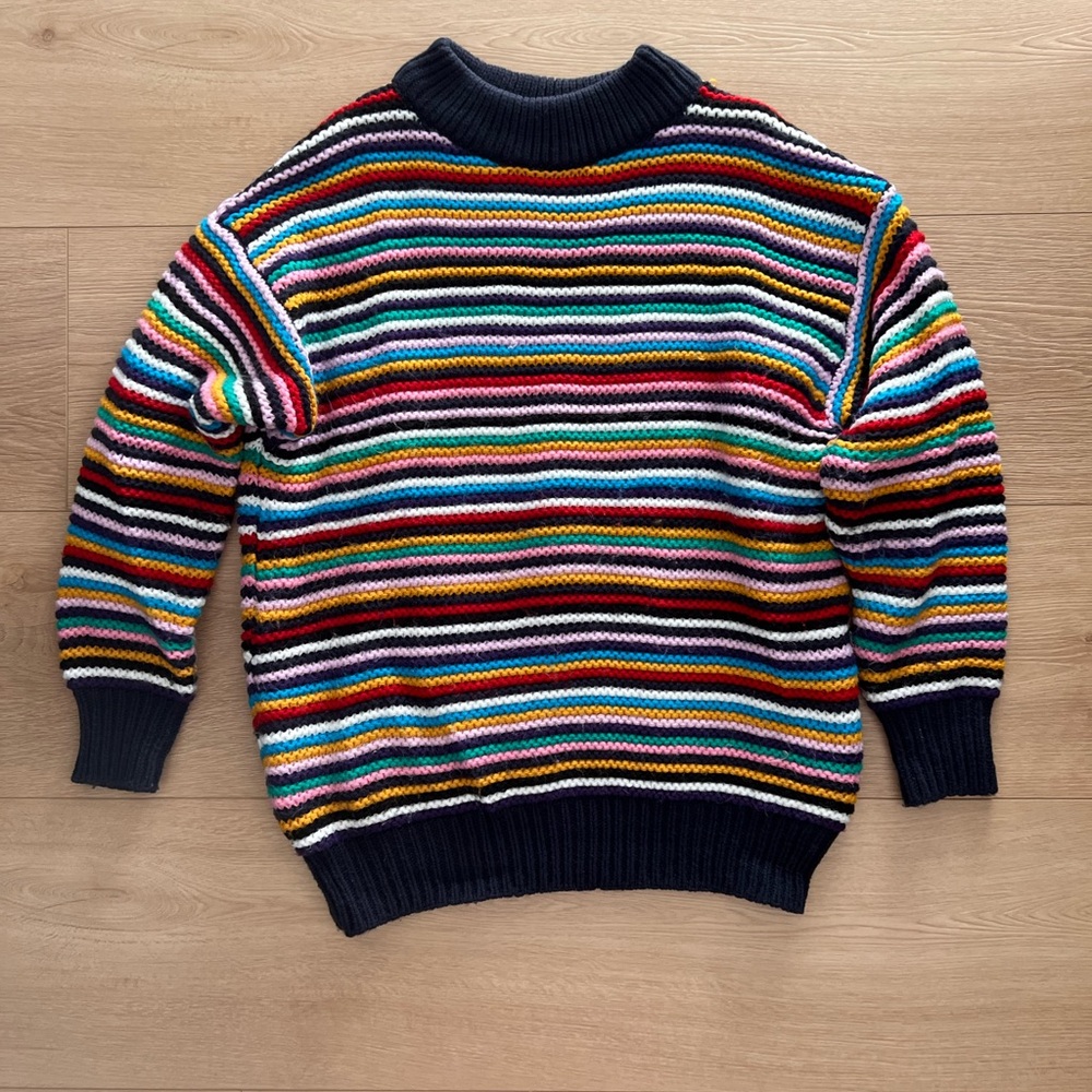 Multicolor Striped Women’s Sweater | Urban Outfitters